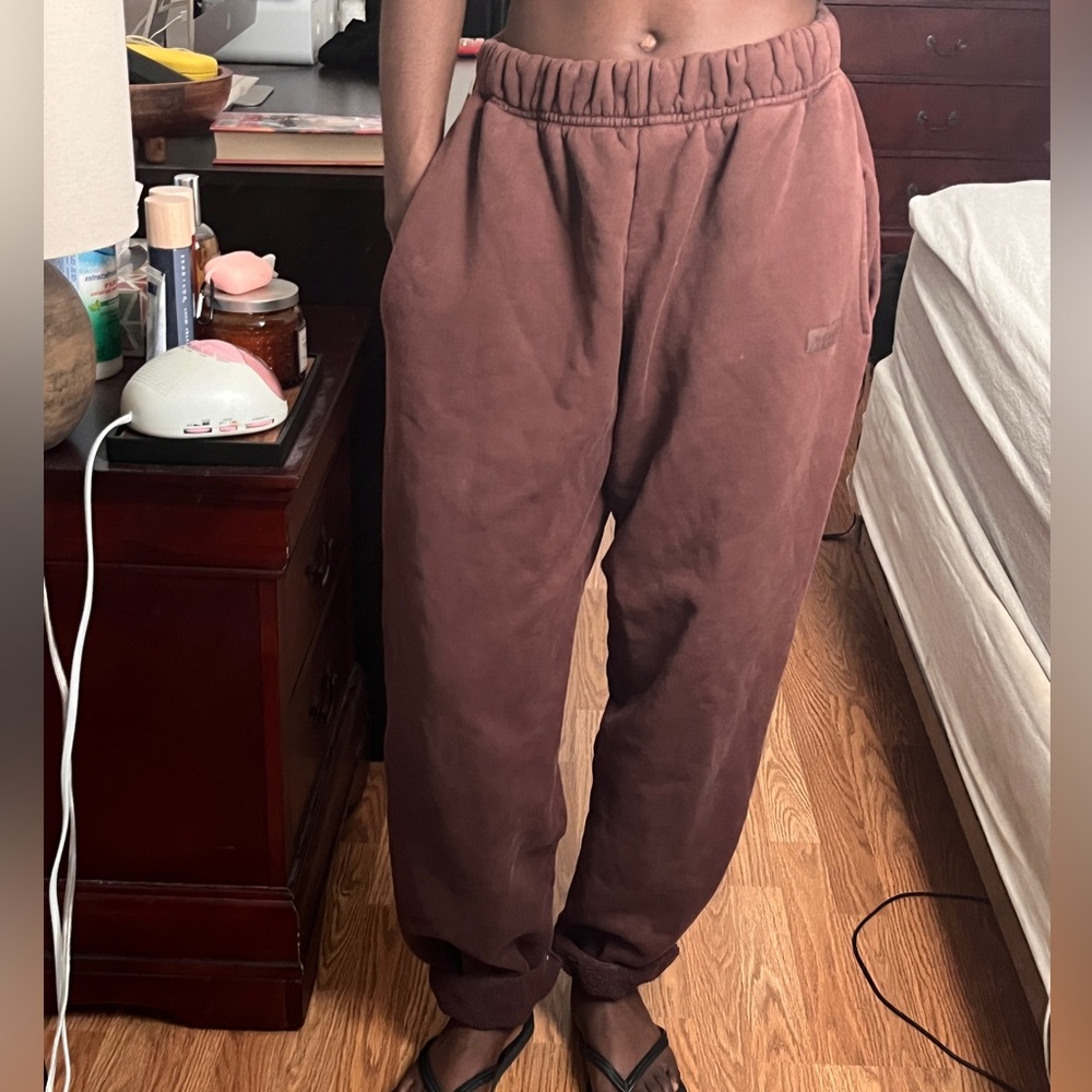 Set Active - Brown Heavyweight Sweatpants